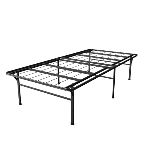 Twin XL Heavy Duty 18-inch High Rise Metal Platform Bed Frame ...