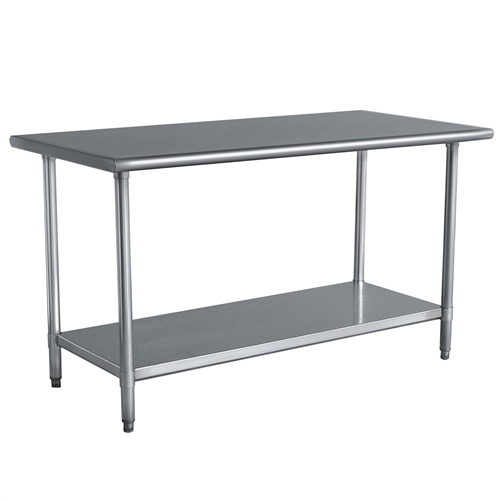 Stainless Steel Top Utility Table High Top Workbench Prep Table ...